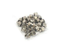 F Type 75 Ohm Terminator - 25 Pack Premium Professional Contractor Grade N2