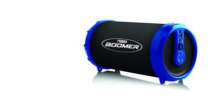 NAXA Electronics NAS-3071BL BOOMER Portable Bluetooth Boombox &amp; MP3 Player
