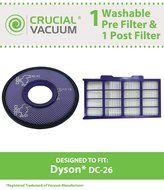 Dyson DC26 Washable Pre Filter &amp; Post Filter, Compare to Part # 919779-01 &amp; 915219-03, Designed &amp; Engineered by...