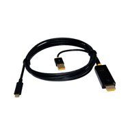 Fastsnail Micro-USB SlimPort/MyDP to High Speed HDMI Male to Female Adapter with USB-Charging Cable N10