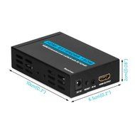 HDMI Extender, Matcis&reg; HDMI Signal Extenders Over CAT 5e/6 UTP/STP Ethernet Cable Up to 120m (Up to 120M, Sender... N16