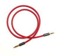 Red 1.5ft Gold Plated Design 3.5mm Male to 2.5mm Male Car Auxiliary Audio cable Cord headphone connect cable for... N4