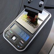 Riverstone Audio Turntable Stylus Tracking Force Pressure Gauge / Scale, LP Digital Mini-Scale, 200g, 0.01g Resolution N3