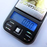Riverstone Audio Turntable Stylus Tracking Force Pressure Gauge / Scale, LP Digital Mini-Scale, 200g, 0.01g Resolution N4