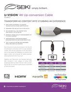 Seiki SU4KC1 U-Vision Up Converting Cable N4