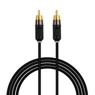 RCA Cable, iXCC 10ft Dual Shielded Gold-Plated RCA Male to RCA Male Stereo Audio Cable Connectors