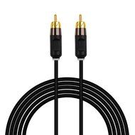 RCA Cable, iXCC 10ft Dual Shielded Gold-Plated RCA Male to RCA Male Stereo Audio Cable Connectors N3