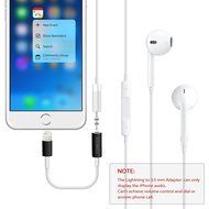 Lightning to 3.5 Male AUX Stereo Adapter Cable CONMDEX iPhone 7/7 Plus Car Male to Male Auxiliary Audio Adapter... N35