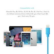 Nikolable iPhone cable 2pcs Lightning to USB Cable, 10ft Charging and Syncing Cable for iPhone, iPhone 7 7Plus... N28