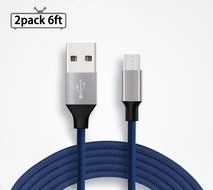 Nikolable iPhone cable 2pcs Lightning to USB Cable, 10ft Charging and Syncing Cable for iPhone, iPhone 7 7Plus... N29