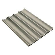 FocusFoodService 906005 6 Pocket Focus Baguette-French Bread Pan - Pack of 6