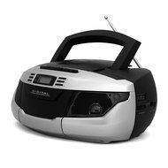 Tyler MP3/CD Boombox Player TAU103-SL with Tape Cassette Player/Recorder, USB/SD Card Reader, Headphone Jack Line-In... N2