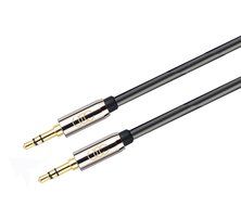 2X 3.5mm Aux Cord ( 2.5 meter / 8 Feet each ) Universal Durable Auxiliary Cable for Car - Flexible PVC with Limited... N9