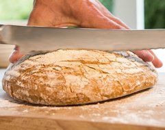 9" Inch Round Banneton Proofing Basket for Artisan Bread And Dough. E-Book Included With Instructions, Ideas And... N3