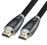 Minc High Speed HDMI Cable 25Ft (7.6m) -26AWG,CL3,HDMI 2.0 -Supports 4K 3D and ARC with Ethernet -24K Gold Plated... N16