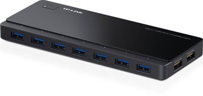 TP-LINK UH400 4-Port USB 3.0 Hub, 5Gbps Transfer Rate, No drivers required for Windows 10/8.1/8/7/Vista/XP or... N6