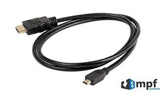 DLC-HEU15 DLCHEU15 Micro HDMI Type D to HDMI Cable for Select Sony Cybershot/Alpha Cameras and Handycam Camcorders...