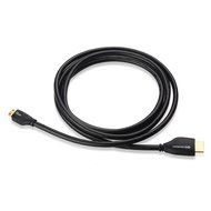 Cable Matters (2 Pack) High Speed Mini-HDMI (Type C) to HDMI (Type A) Cable 3D &amp; 4K Resolution Ready with Ethernet... N3