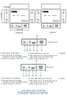 DISTANCER HDMI Extender by TCP/IP Over Ethernet Over Single Cat5e Cat6 Cable Up to 395ft(120m) with IR, Support... N2