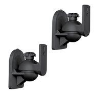 ViiRO Universal Speaker Mounting Brackets Black - Sold In Pairs - Suit up to 7.7lbs / 3.5kg Speakers