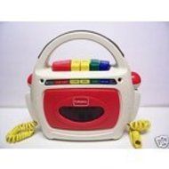 Playskool Cassette Tape Player &amp; Recorder with 2 Microphones