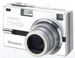 Pentax Optio SV 5MP Digital Camera with 5x Optical Zoom N2