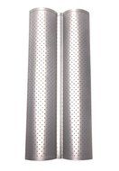 E.P 2PCS Non-stick Perforated Baguette Pan French Bread Mold, 2 Pack N2