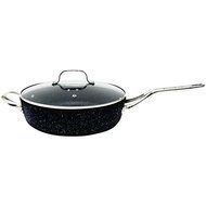 New THE ROCK by Starfrit 060318-003-0000 THE ROCK by Starfrit 11", 4.7-Quart Deep Saute Pan with Glass Lid &amp; Stainless...