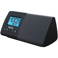 New IHOME iHM46BC Portable USB Charging Dual Alarm Clock Speaker System