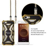 eBerry [A04 3.5mm Male to Male Audio Cable] Special Color Contrast Nylon Fiber Cloth Foil Shielded Slim Waist... N32