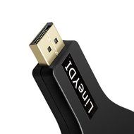DisplayPort to DVI Cable LineYDI&reg;, 1.2 DP Male to DVI Male Adapter Gold Plated DP to DVI Converter 6feet (10m/... N9