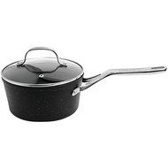 New THE ROCK by Starfrit 060316-002-0000 THE ROCK by Starfrit Saucepan with Glass Lid &amp; Stainless Steel Handles...