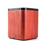 LSTN Satellite Walnut Wood Portable Bluetooth Speaker with Built-in Microphone N9