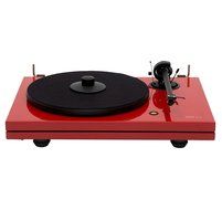 Music Hall MMF-5.1LE Limited Edition Two-Speed Belt Driven Turntable (Red) N2