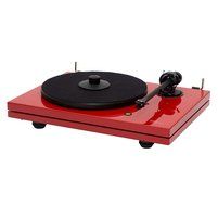 Music Hall MMF-5.1LE Limited Edition Two-Speed Belt Driven Turntable (Red) N3