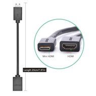 Ugreen High Speed Mini HDMI to HDMI Cable with Ethernet Type C to Type A Support 3D &amp; 4K for Digital Cameras/Camcorders... N9