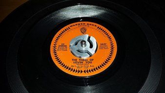 Custom Aluminum 45 Rpm Record Adapter (New). N6