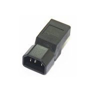 Dshot&reg; IEC C14 male plug To Nema 5-15R US 3 Pin Female power adapter Connector N2