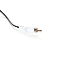 InstallerParts 3Ft 3.5mm Stereo Plug to 2xRCA-M Cable Plug -- Standard Plug Size &ndash; Compatible with IPods, IPhones... N4