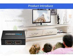 HDMI Switcher V1.3, Aibesser Intelligent 3 Input 1 Output HDMI Swither 3 Port Switch with IR remote for DVD,STB... N11