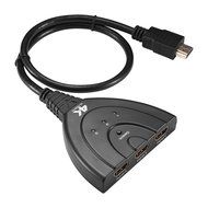 HDMI Switcher V1.3, Aibesser Intelligent 3 Input 1 Output HDMI Swither 3 Port Switch with IR remote for DVD,STB... N12