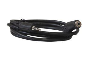 YCS Basics 12 foot 2.5mm male to female 4 conductor headphone / aux cable N11