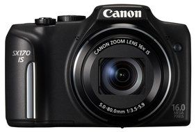 Canon PowerShot SX170 digital camera wide angle 28mm optical 16x zoom PSSX170IS - International Version (No Warranty)