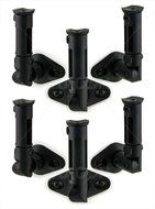 Mount-It! MI-SB206 6 Pieces, Universal Full-Motion, Articulating, Audio Media HiFi 5.1 Channel Surround Sound... N5
