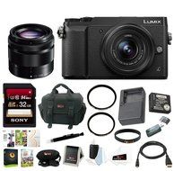 Panasonic LUMIX GX85 4K Mirrorless with 12-32mm &amp; 35-100mm Lens with Extra Battery N10