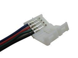 DODOLIGHTNESS 10Pcs Connector Adapter Cable LED PCB Strip 3528 to 3528 Single Color 8mm Free Welding N10