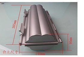 Plum Blossom Flower Aluminium Anodizing Shape 30.5cm Long Toaster Smooth Wall Metal Mold Bread Toast Maker Cake... N2