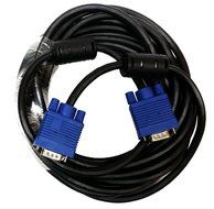 Importer520 HD15 Male to Male VGA Video Cable for TV Computer Monitor (25Ft, Blue Connector) N10