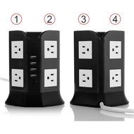 Smart 8-Outlet Home / Office Surge Protector 930 Joules Power Strip 4000W 110-250V Worldwide Voltage Power Socket... N5