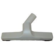 10 Inch White Plastic Floor Brush With Horse Hair Bristles Tool Attachment Fits 1.25 Inch Vacuum Cleaner Wands